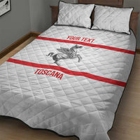 Personalized Italy Tuscany Pegasus Rampant Quilt Bed Set Inspiration Flags Style