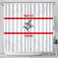 Personalized Italy Tuscany Pegasus Rampant Shower Curtain Inspiration Flags Style