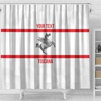 Personalized Italy Tuscany Pegasus Rampant Shower Curtain Inspiration Flags Style
