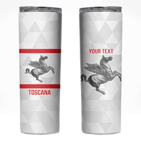 Personalized Italy Tuscany Pegasus Rampant Skinny Tumbler Inspiration Flags Style