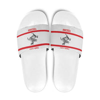 Personalized Italy Tuscany Pegasus Rampant Slide Sandals Inspiration Flags Style - Wonder Print Shop