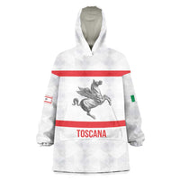 Personalized Italy Tuscany Pegasus Rampant Wearable Blanket Hoodie Inspiration Flags Style