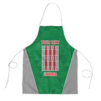 Personalized Italy Umbria Apron Inspiration Flags Style - Wonder Print Shop