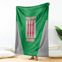 Personalized Italy Umbria Blanket Inspiration Flags Style LT9