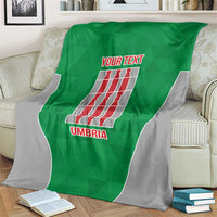 Personalized Italy Umbria Blanket Inspiration Flags Style LT9