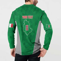Personalized Italy Umbria Button Sweatshirt Inspiration Flags Style LT9