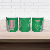 Personalized Italy Umbria Ceramic Mug Inspiration Flags Style - Wonder Print Shop