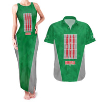 Personalized Italy Umbria Couples Matching Tank Maxi Dress and Hawaiian Shirt Inspiration Flags Style LT9