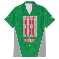 Personalized Italy Umbria Family Matching Off Shoulder Short Dress and Hawaiian Shirt Inspiration Flags Style LT9