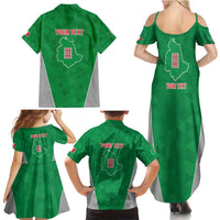 Personalized Italy Umbria Family Matching Summer Maxi Dress and Hawaiian Shirt Inspiration Flags Style LT9