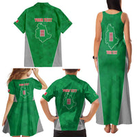 Personalized Italy Umbria Family Matching Tank Maxi Dress and Hawaiian Shirt Inspiration Flags Style LT9