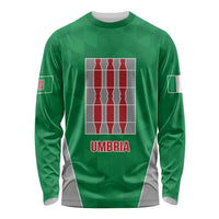 Personalized Italy Umbria Long Sleeve Shirt Inspiration Flags Style LT9
