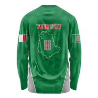 Personalized Italy Umbria Long Sleeve Shirt Inspiration Flags Style LT9