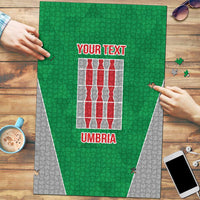 Personalized Italy Umbria Puzzle Inspiration Flags Style - Wonder Print Shop