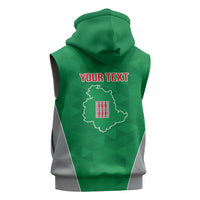 Personalized Italy Umbria Sleeveless Hoodie Inspiration Flags Style - Wonder Print Shop