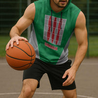 Personalized Italy Umbria Sleeveless Hoodie Inspiration Flags Style - Wonder Print Shop