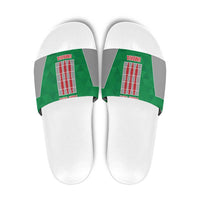 Personalized Italy Umbria Slide Sandals Inspiration Flags Style - Wonder Print Shop
