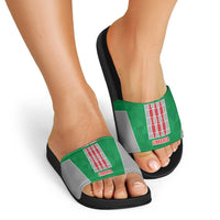 Personalized Italy Umbria Slide Sandals Inspiration Flags Style - Wonder Print Shop