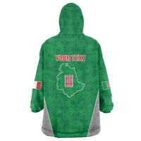 Personalized Italy Umbria Wearable Blanket Hoodie Inspiration Flags Style LT9