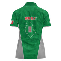 Personalized Italy Umbria Women Polo Shirt Inspiration Flags Style LT9