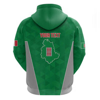 Personalized Italy Umbria Zip Hoodie Inspiration Flags Style LT9