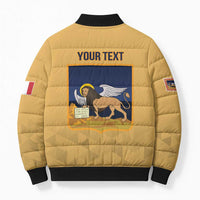 Personalized Italy Veneto Bomber Puffer Jacket Inspiration Flags Style - Wonder Print Shop