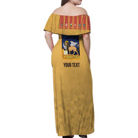 Personalized Italy Veneto Family Matching Off Shoulder Maxi Dress and Hawaiian Shirt Inspiration Flags Style