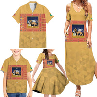 Personalized Italy Veneto Family Matching Summer Maxi Dress and Hawaiian Shirt Inspiration Flags Style