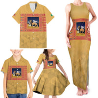Personalized Italy Veneto Family Matching Tank Maxi Dress and Hawaiian Shirt Inspiration Flags Style