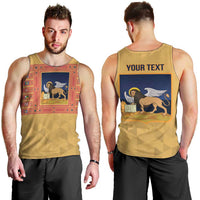 Personalized Italy Veneto Men Tank Top Inspiration Flags Style