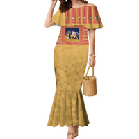 Personalized Italy Veneto Mermaid Dress Inspiration Flags Style