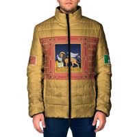 Personalized Italy Veneto Padded Jacket Inspiration Flags Style - Wonder Print Shop