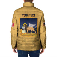 Personalized Italy Veneto Padded Jacket Inspiration Flags Style - Wonder Print Shop