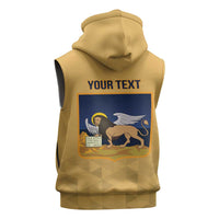 Personalized Italy Veneto Sleeveless Zip Hoodie Inspiration Flags Style - Wonder Print Shop