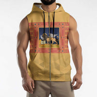 Personalized Italy Veneto Sleeveless Zip Hoodie Inspiration Flags Style - Wonder Print Shop