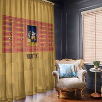 Personalized Italy Veneto Window Curtain Inspiration Flags Style