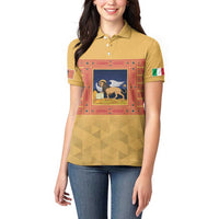 Personalized Italy Veneto Women Polo Shirt Inspiration Flags Style