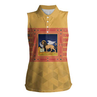 Personalized Italy Veneto Women Sleeveless Polo Shirt Inspiration Flags Style
