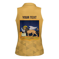Personalized Italy Veneto Women Sleeveless Polo Shirt Inspiration Flags Style