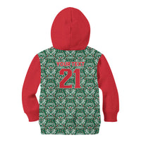 Mexico WC26 Custom Kid Hoodie Minimalist Aztec Eagle El Tricolor