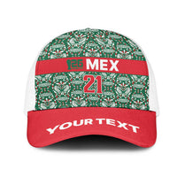 Mexico WC26 Custom Mesh Trucker Cap Minimalist Aztec Eagle El Tricolor