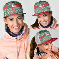 Mexico WC26 Custom Mesh Trucker Cap Minimalist Aztec Eagle El Tricolor