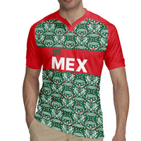 Mexico WC26 Custom Rugby Jersey Minimalist Aztec Eagle El Tricolor