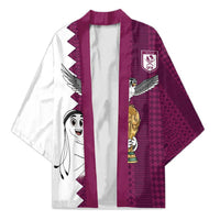 Qatar WC26 Custom Kimono Funny La'eeb with Arabic Pattern