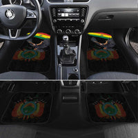 Bolivia Andean Condor Car Mats Grunge Flag Motif