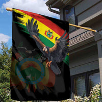 Bolivia Andean Condor Garden Flag Grunge Flag Motif