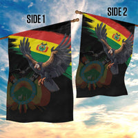 Bolivia Andean Condor Garden Flag Grunge Flag Motif