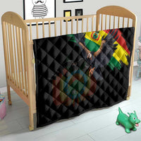 Bolivia Andean Condor Quilt Grunge Flag Motif