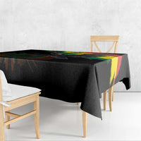 Bolivia Andean Condor Tablecloth Grunge Flag Motif