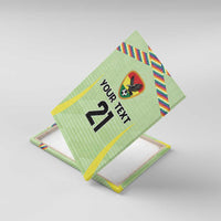 Bolivia Football Custom Canvas Wall Art Wiphala Flag Pattern Spirit